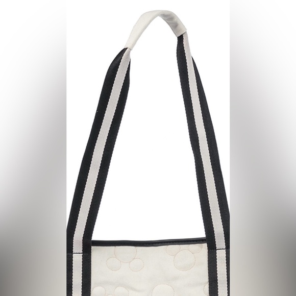DISNEY MICKEY QUILTED TOTE BAG COLOR CREAM - Picture 8 of 11